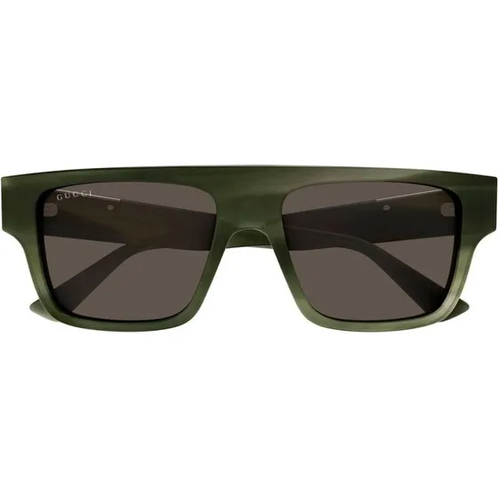 Gucci GG1960S Occhiali da Sole Uomo Verde Squadrati 53mm