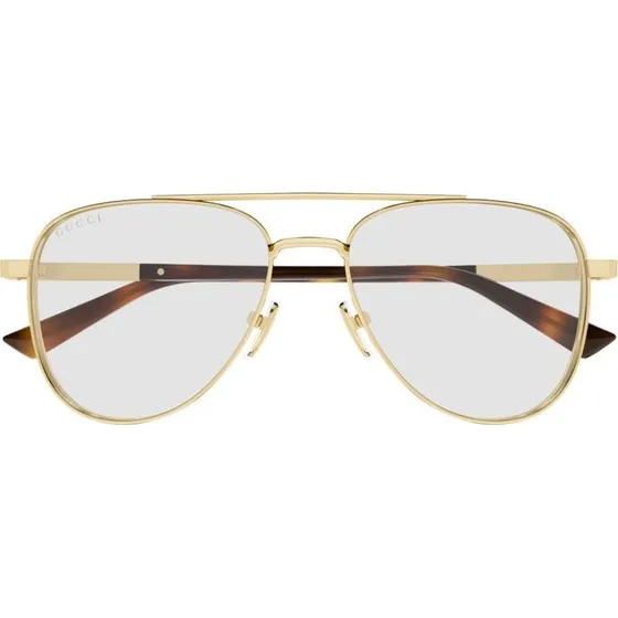 Gucci GG1962S Occhiali da Sole Uomo Pilot Oro
