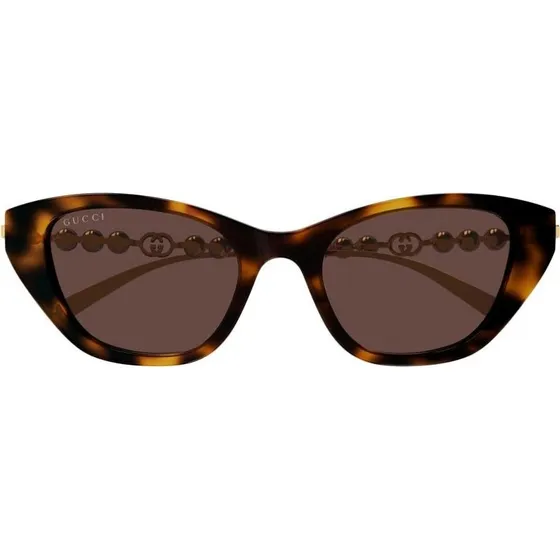 Gucci GG1968S Occhiali da Sole Cat-Eye Avana Marrone 50mm