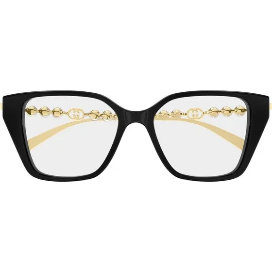 Gucci GG1969O Occhiali da Vista Cat-Eye Donna Nero