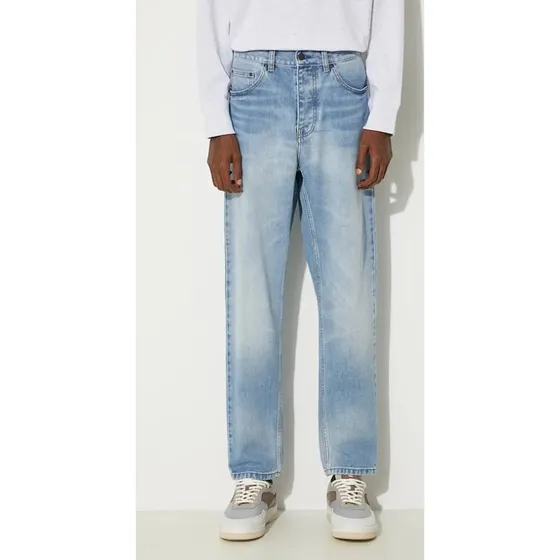 Carhartt WIP Newel Jeans Uomo Denim Blu