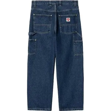 Carhartt WIP Nash Double Knee Pant Blue Stone Washed