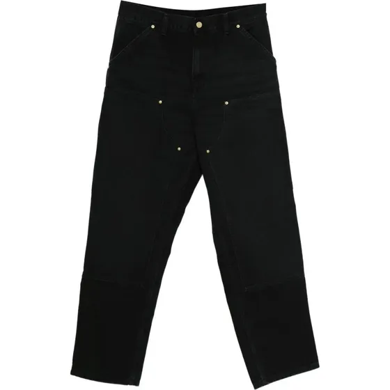 Carhartt WIP Jeans Double Knee Pant Nero Uomo