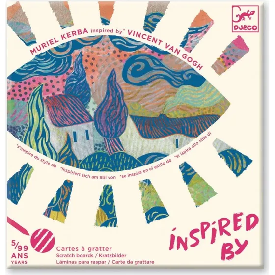 Djeco Quadri da Grattare Van Gogh