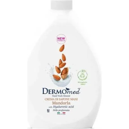 Dermomed Sapone Mani Mandorla e Karité Ricarica 1000 ml