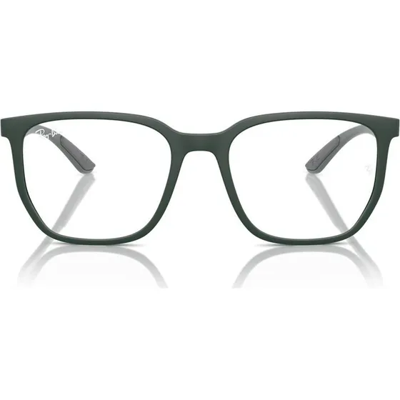 Ray-Ban RX 7235 Occhiali da Vista Unisex Verde Geometrico