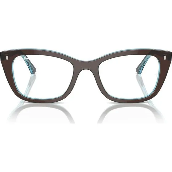 Ray-Ban RX 5433 Occhiali da Vista Unisex Marrone Squadrati