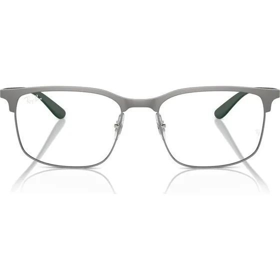 Ray-Ban RX 6518 Occhiali da Vista Squadrati in Metallo Argento