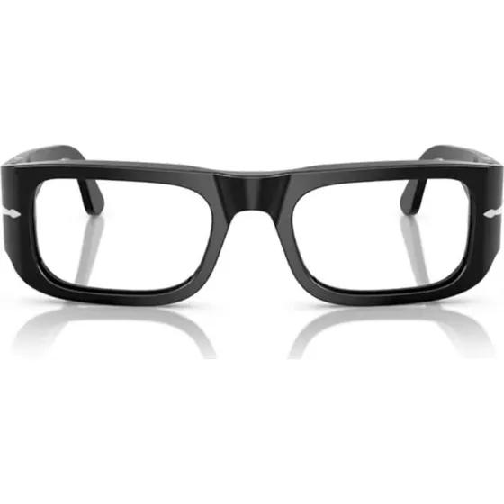 Persol PO 3362V Occhiali da Vista Rettangolari Unisex Nero