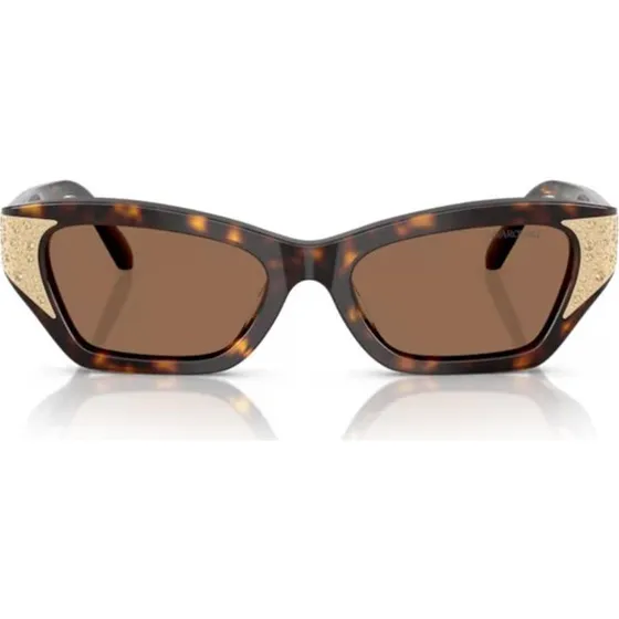Swarovski SK6029 Occhiali da Sole Donna Avana Squadrati 53mm