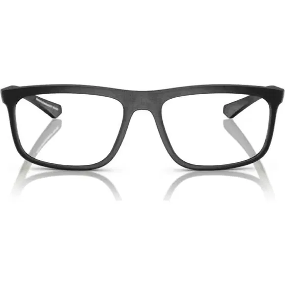 Emporio Armani EA 3246 Occhiali da Vista Uomo Neri Squadrati
