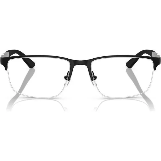 Emporio Armani EA 1164 Occhiali da Vista Uomo Neri Rettangolari