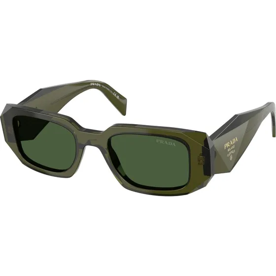 Prada PR 17WS Occhiali da Sole Donna Verde Squadrati