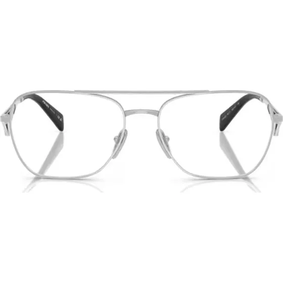 Prada PR B50V Occhiali da Vista Donna Argento