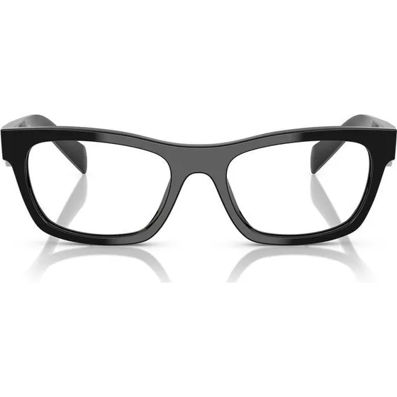 Prada PR B01V Occhiali da Vista Donna Nero Squadrati