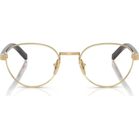 Prada PR B53V Occhiali da Vista Donna Oro Rotondi