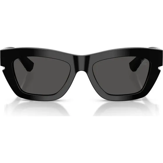 Burberry BE 4454 Occhiali da Sole Farfalla Nero e Grigio 52mm