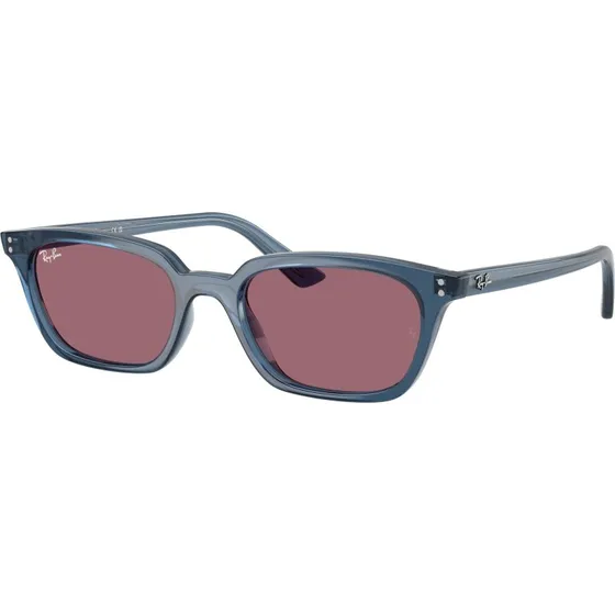 Ray-Ban RB 4456 Zaya Occhiali da Sole Unisex Blu/Viola