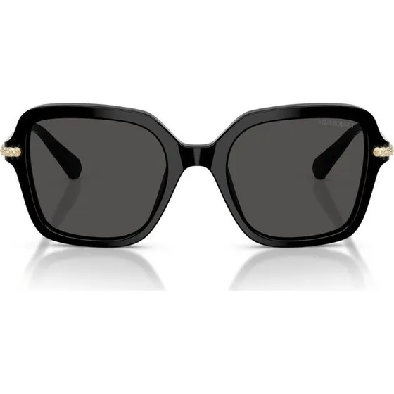 Swarovski Occhiali da Sole SK 6040 Nero con Lenti Grigie
