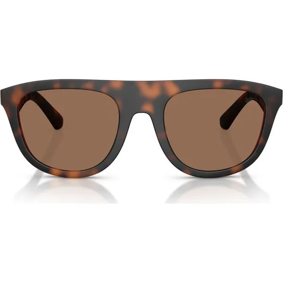 Burberry BE 4459U Occhiali da Sole Uomo Squadrati Avana
