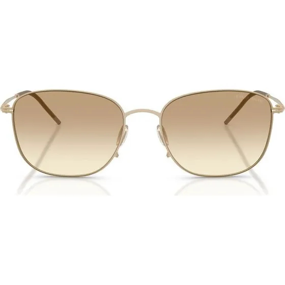 Giorgio Armani AR 6168 Occhiali da Sole Uomo Oro e Marrone 54mm