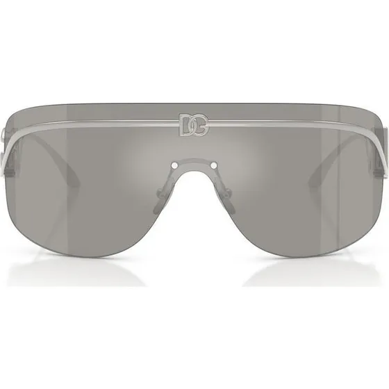 Dolce & Gabbana DG 2320 Occhiali da Sole Donna Argento Mascherina