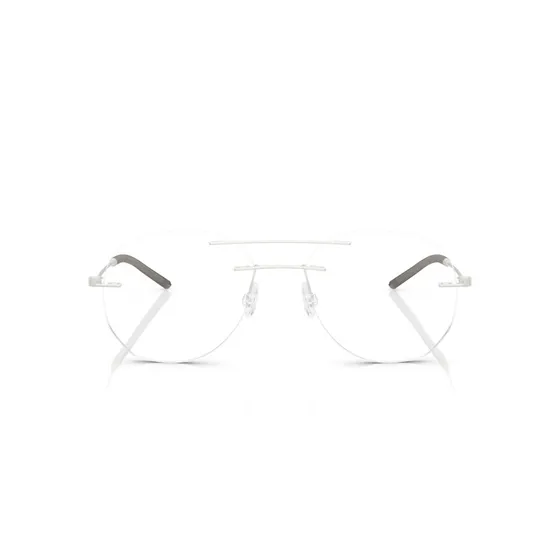 Moncler ME1003 Occhiali Da Vista Unisex Argento Rotondi