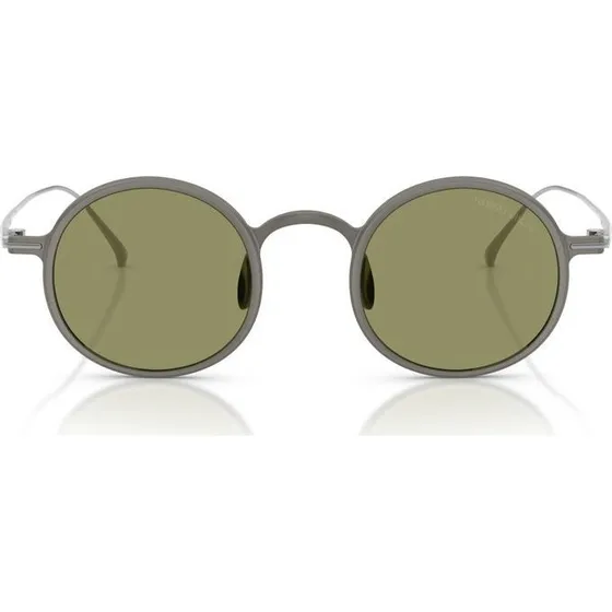 Giorgio Armani AR 6173T Occhiali da Sole Uomo Rutenio Rotondo