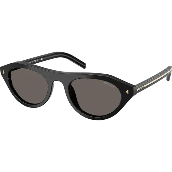 Prada Donna PR B15S 16K731 Occhiali da Sole Acetato Nero e Grigio