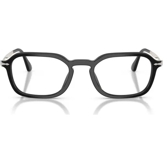 Persol PO 3381V Occhiali Da Vista Unisex Nero Geometrico