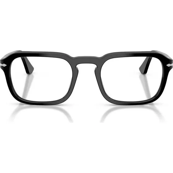 Persol PO 3390V Occhiali da Vista Unisex Nero Geometrici