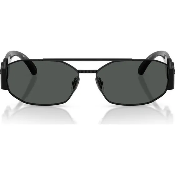 Versace Occhiali da Sole VE 2287 Uomo - Nero Geometrico 58mm