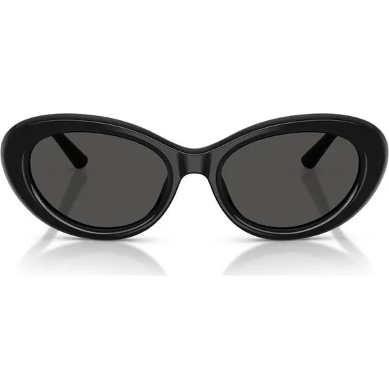 Dolce & Gabbana DG 4519 Occhiali da Sole Donna Ovali Nero Grigio
