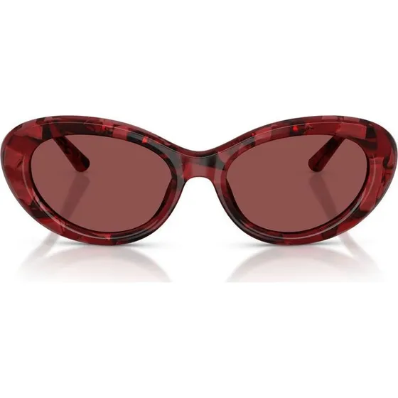 Dolce & Gabbana DG 4519 Occhiali da Sole Donna Rossi Ovali