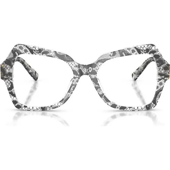 Dolce & Gabbana DG 3429 Occhiali da Vista Donna Nero Farfalla