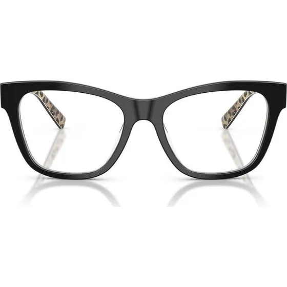 Dolce & Gabbana DG 3430 Occhiali da Vista Donna Neri Squadrati