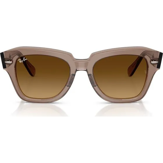 Ray-Ban State Street RB 2186 Occhiali da Sole Unisex Marrone
