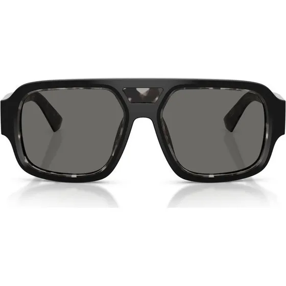 Dolce & Gabbana DG 4516 Occhiali da Sole Uomo Pilot Nero Grigio