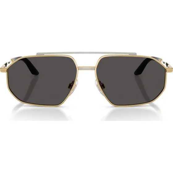 Dolce & Gabbana DG 2328 Occhiali da Sole Uomo Geometrici Oro