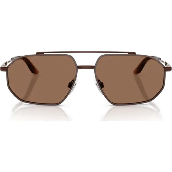 Dolce & Gabbana DG 2328 Occhiali da Sole Uomo Marrone Geometrici