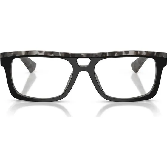 Dolce & Gabbana DG 3431 Occhiali Da Vista Uomo Neri Rettangolari