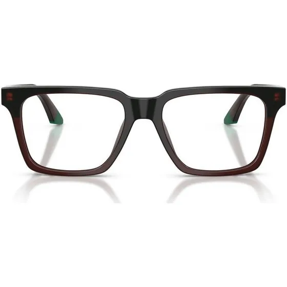 Emporio Armani EA 3272U Occhiali da Vista Uomo Marrone Squadrati