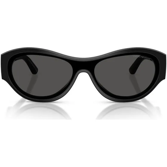Emporio Armani EA 4265U Occhiali da Sole Cat-Eye Nero e Grigio