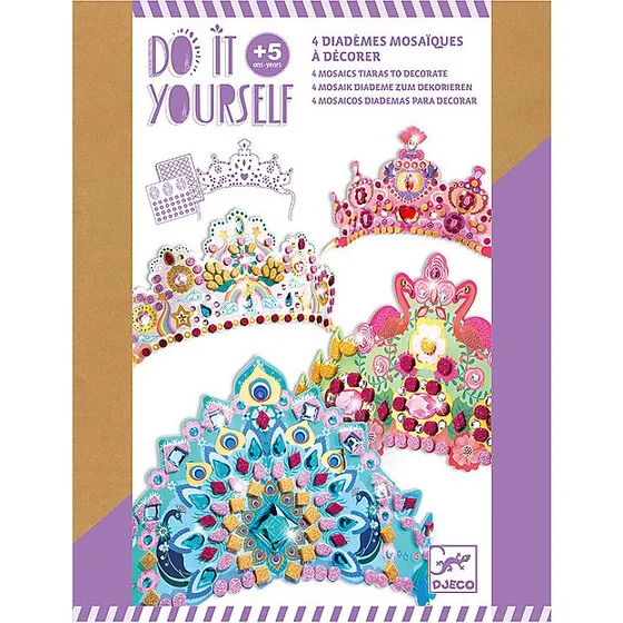 Djeco Diadema Principessa Fai da Te