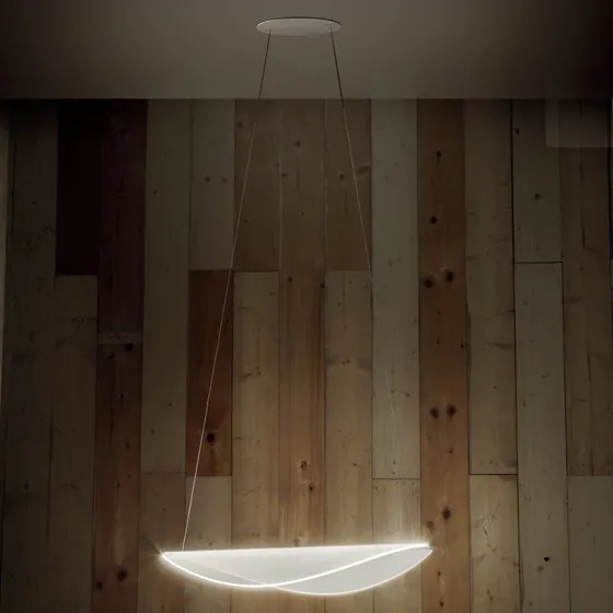 Lampada a sospensione LED Stilnovo Diphy - Bianco - 75,6 cm