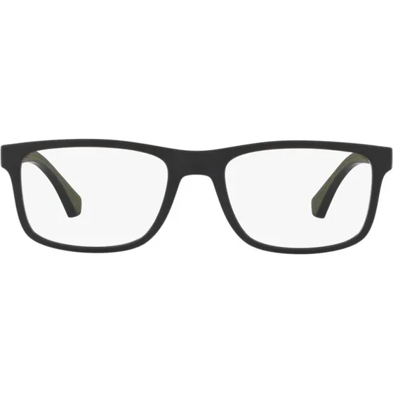 Emporio Armani EA 3147 Occhiali da Vista Uomo Neri Squadrati
