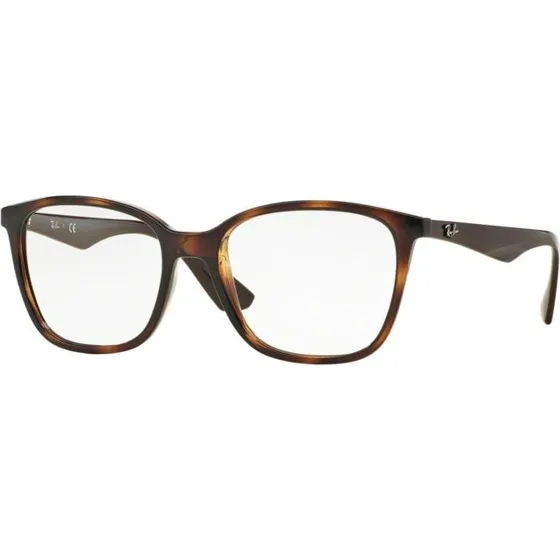 Ray-Ban RX 7066 Occhiali da Vista Unisex Avana Geometrico