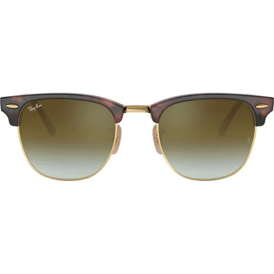Ray-Ban Clubmaster RB3016 Occhiali da Sole Uomo Avana Verde