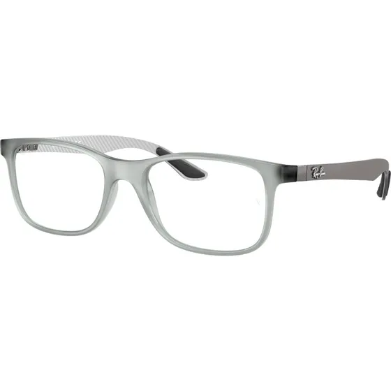 Ray-Ban RX8903 5244 Occhiali da Vista Quadrati Grigio Trasparente