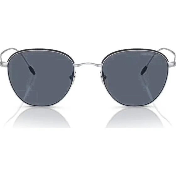 Giorgio Armani Frames Of Life AR 6048 Occhiali da Sole Uomo Argento